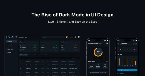Dark Mode in UI Design: Benefits, Psychology and Best Practices