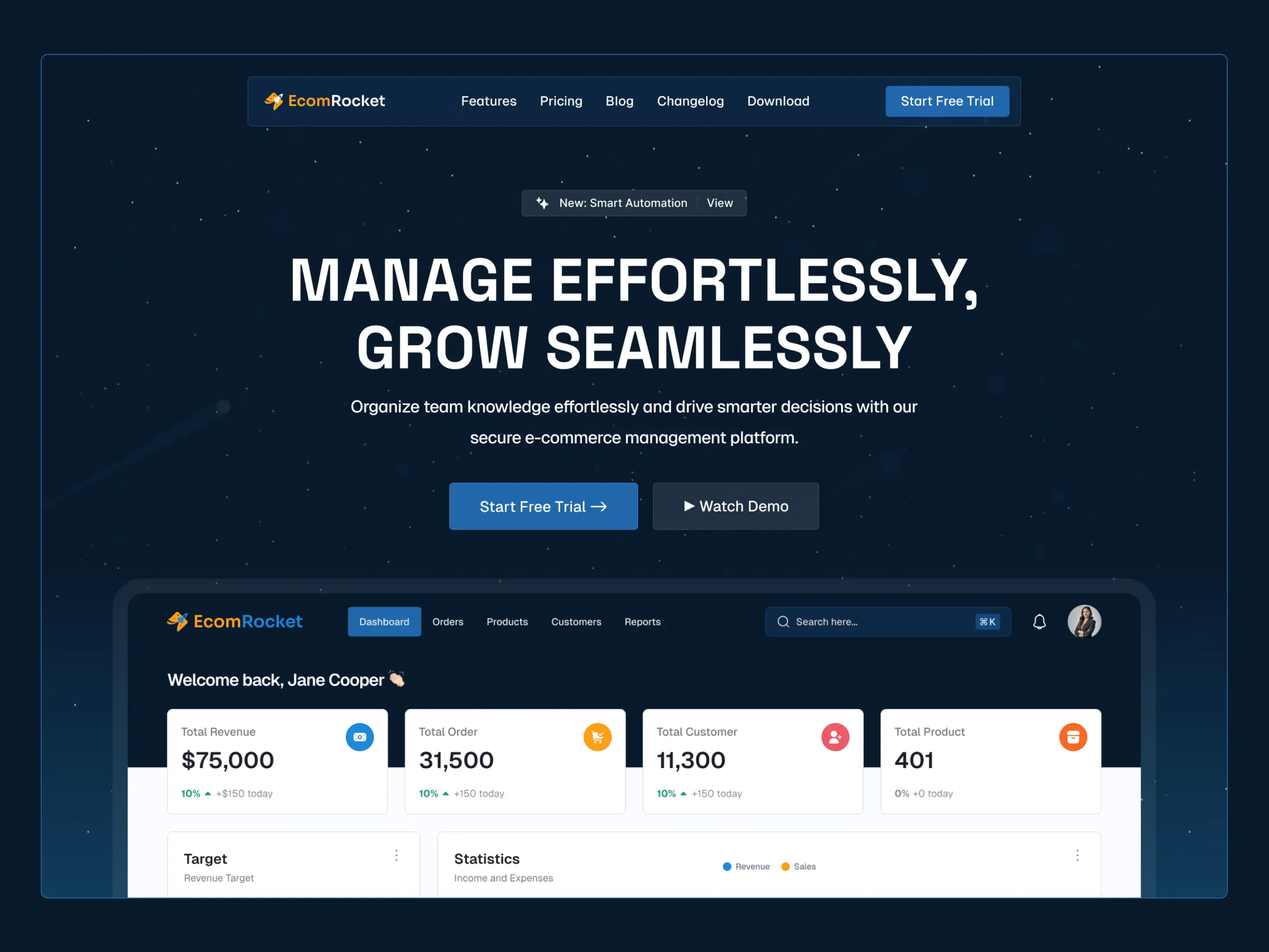 Website Dark Mode Examples